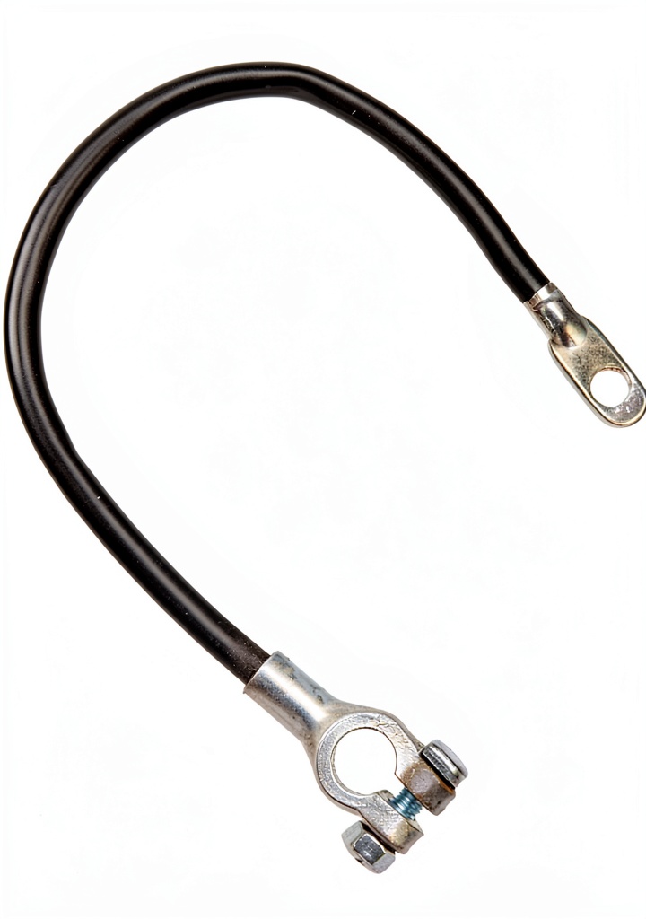 Deka Negative Battery Cable installed in a vehicle engine bay