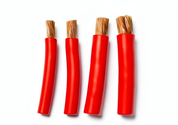 QKUDNGHY 12-Inch 8AWG Oxygen Free Copper Battery Cable Set-5