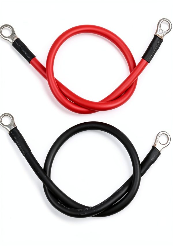 QKUDNGHY 12-Inch 8AWG Oxygen Free Copper Battery Cable Set-3
