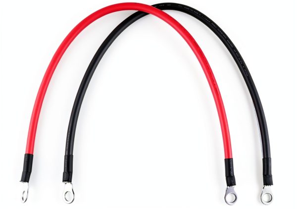 QKUDNGHY 12-Inch 8AWG Oxygen Free Copper Battery Cable Set-4