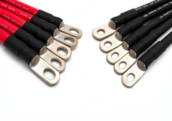 4 AWG Pure Copper Battery Cable End Game Tackle 3/8 Lug Black-1