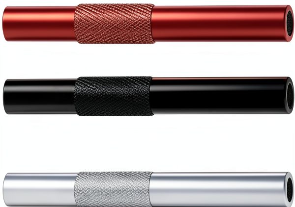Portable Mini Straw Dispenser - Reusable Small Metal Straw Tube for-3