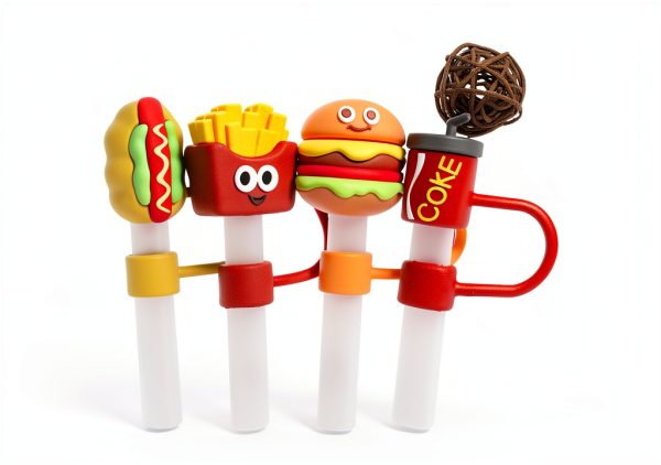 Straw Cover Cap 4 Pack for Stanley 30/40 Oz Tumblers – QUVIAE Silicone-6