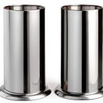 MyLifeUNIT Straw Holder for Counter, Stainless Steel Coffee Stirrers Holder 6.7" x 4.9"(2 pack)-0