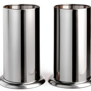 MyLifeUNIT Straw Holder for Counter, Stainless Steel Coffee Stirrers Holder 6.7" x 4.9"(2 pack)-0