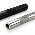 Portable Mini Straw Dispenser - Reusable Small Metal Straw Tube for-0